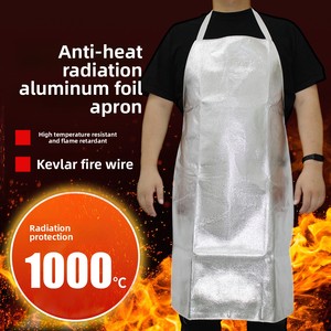 <span class=keywords><strong>Delantal</strong></span> de tela sin mangas estilo chaleco, aislante del calor, para cocina, para mujeres embarazadas, resistente a altas temperaturas, antiaceite y antiadherente. - Product Image 1