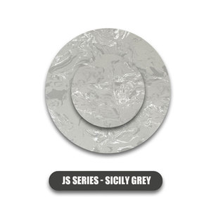 Hot bán, grey tấm mòn nhân tạo sàn đá cẩm thạch ốp tường, bàn đá nhân tạo Panel tường - Product Image 4