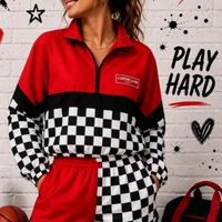 Ensemble court coupe-vent personnalisé pour femmes et enfants