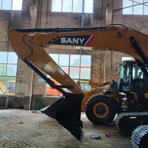 Excavatrice sur chenilles SANY SY235C d'occasion, 23,5 tonnes, moteur Isuzu d'origine, pelle hydraulique moyenne, engin de construction pour travaux de terrassement - Product Image 3