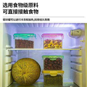 ภาชนะใสเก็บอาหารขนาดใหญ่ ปิดสนิท ทนความร้อนสูง ใช้กับไมโครเวฟได้ เหมาะสำหรับเก็บผลไม้และ - Product Image 4