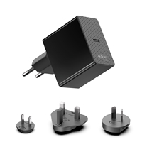 Adaptateur secteur USB C PD 45W GaN pour commutateur Ethernet, équipement de télécommunication, réseau, paiement par intelligence artificielle, appareil IoT