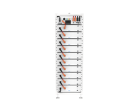 Deye rak BOS-A dipasang 38.4V 200ah 7.68kWh LiFePO4 modul baterai 161.28kwh baterai Lithium tegangan tinggi penyimpanan energi C & I