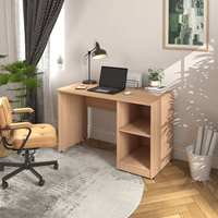 Meilleure vente bureau d'étude multifonction en bois blanc bureau d'ordinateur ergonomique moderne avec armoire pour salle d'étude