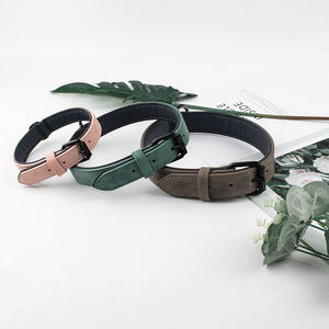 2024 Fabricante al por mayor logotipo personalizado collar de cuero ajustable para perros - Product Image 2