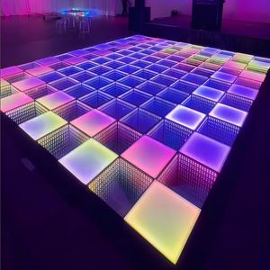 Effet 3D Miroir Abyssal Plancher de Danse LED pour Mariages, Événements, Spectacles, Boîtes de Nuit - Product Image 3