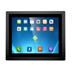 15 Inch Rk3288 Anti-Corrosie 3Mm Bezel Dunne Voorpaneel Externe Ingebedde Android Industriële Alles In Één Pc