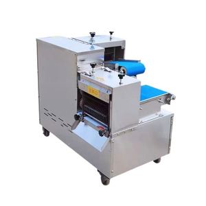 เครื่องหั่นเนื้ออัตโนมัติรุ่นใหม่ 220V เกรดอาหาร สแตนเลสสตีล ความจุสูง สำหรับร้านอาหารและใช้ในบ้าน พร้อมมอเตอร์หั่นเต๋า - Product Image 5