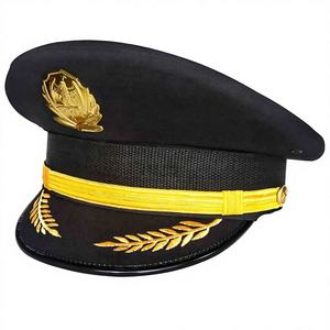 Gorra de Visera Bordada con Hilo Dorado, Estilo Táctico para Exteriores, 100% Algodón, Color Personalizado, Unisex - Product Image 1