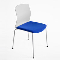 Chaise de bureau en maille sans accoudoirs de style moderne pour une salle d'attente unique pour les invités ou les visiteurs