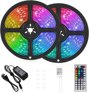 Bande LED intelligente 12V contrôlée par application ou Wi-Fi, 5050 2835 RGB COB / Bande lumineuse LED / Ruban LED - Product Image 1