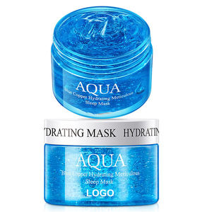 Mascarilla <span class=keywords><strong>Facial</strong></span> Hidratante de Gel de Cobre Azul con Ácido Hialurónico para <span class=keywords><strong>Piel</strong></span> Seca y Cuidado de Manos, Antiarrugas, Calidad Spa, OEM - Product Image 3