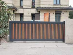 فيلا فاخرة حديثة مانور بوابة حديدية بتصاميم بوابة منزلقة بوابات ألومنيوم - Product Image 5