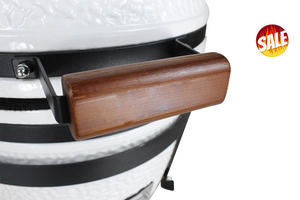 <span class=keywords><strong>Barbecue</strong></span> KAMADO en céramique de 16 pouces, ensemble grill, viande, pour cocktail, <span class=keywords><strong>bateau</strong></span>, plage, jardin, extérieur - Product Image 6