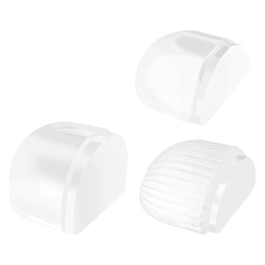 Transparent <b>Rubber</b> Door <b>Stopper</b> Eco-Friendly Anti-Noise Floor Buffers No Drill Wall Furniture Door Handle Protection Home - Product Image 1