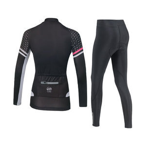 Jersey de Ciclismo Transpirable Personalizado al por Mayor para Mujer, Tallas Grandes, Impresión a Color, Costuras sin Costuras, Servicio de Logotipo Personalizado, Top de Ciclismo Económico - Product Image 3