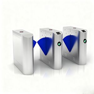 Tourniquet de sortie à trois pieds en acier inoxydable pour supermarché, personnalisé, sécurisé, anti-statique, avec connectivité sécurisée, IP55 - Product Image 2