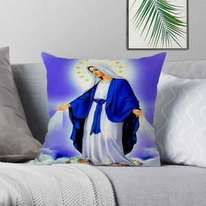 Pintura al óleo decorativa casa cristiana Jesucristo figura sofá asiento funda de cojín - Product Image 6