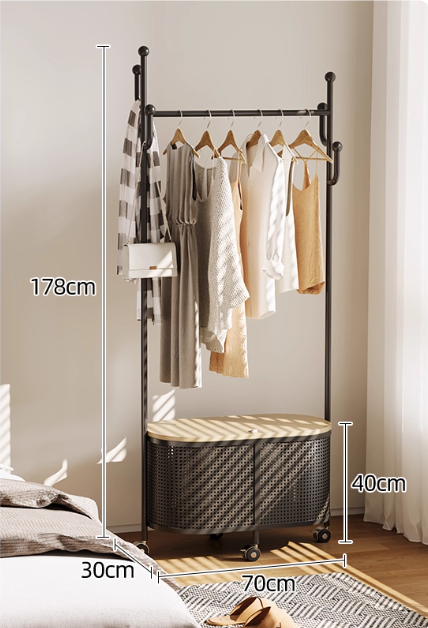 Noir + palette de couleurs bois originales