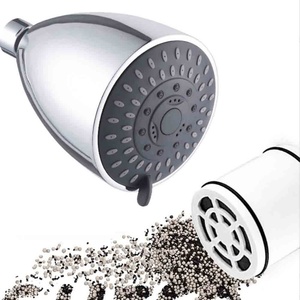 Showerhead Bathroom Faucet Cleaner 15 Stages Heavy Metals Filtration Water Outlet Purifier Kits Universal Chrome <b>Shower</b> <b>Head</b> Arm - Product Image 1
