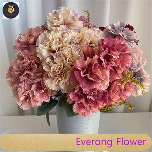 A buon mercato all'ingrosso fiori artificiali sette testa <span class=keywords><strong>Nora</strong></span> garofano fiori artificiali decorativi - Product Image 2