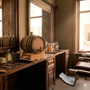 The Barrel House - Baril de 10 L à usage industriel avec robinet pour le stockage de spiritueux - Product Image 5