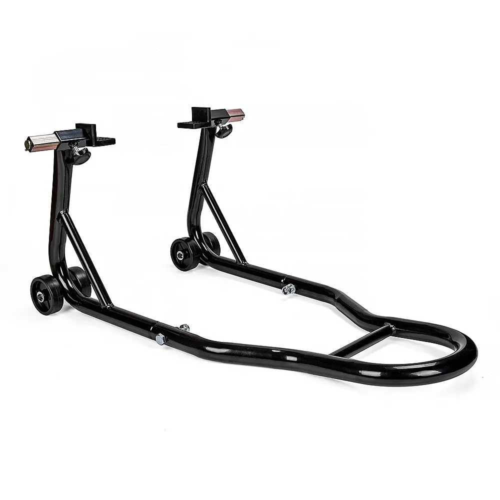 Support de moto Support de fourche réglable Paddock Swing Arm Rear wheel Lift moto stand