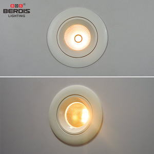 Nhôm Nhựa Giá Rẻ Giá Dimmable Dim Để Ấm Dim 2 Ấm 2700K COB Led Spotlight - Product Image 6