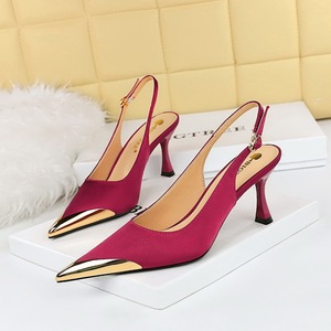 Stilettos Trendy Slingback Fashion on Female Shoes Job Shoe Heels for Women - Product Image 1
