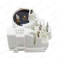 Compresor de Refrigerador Serie A1E8 8100 ZEM, Relé de Arranque PTC de 3 Pines, Interruptor de Protección Térmica Contra Sobrecarga