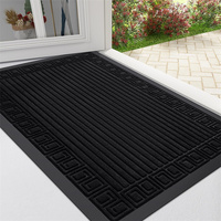 Tapis de porte extérieur antidérapant résistant aux intempéries tapis d'entrée de bienvenue lavable balcon tapis de porte avant