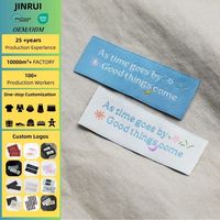 Étiquettes tissées en satin découpées au laser sur mesure - Écologiques, haute densité, damassées, faible MOQ, service d'échantillons rapide, emballage en rouleau pour la mode