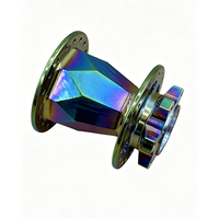 Boîtier de pédalier de vélo CNC usiné sur mesure, précision industrielle, en aluminium 7075, pièces de vélo usinées CNC, couleurs anodisées