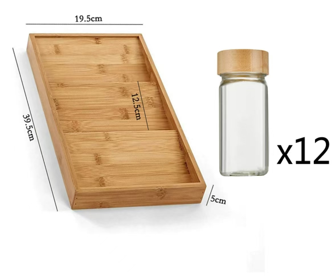 39,5x19,5x5cm avec galss