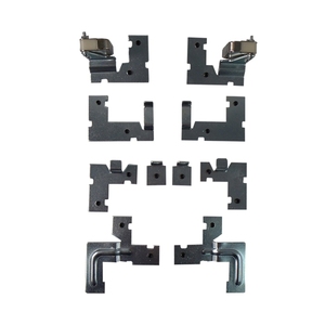 Raccords de panneau accès 1 pièce, prix d'usine, support d'angle en acier galvanisé, mini serrure pour vente en gros - Product Image 1