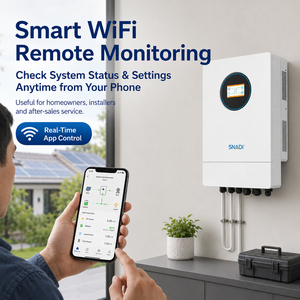 SNADI 6KW 10KW 12KW 15KW Complete Home <b>Solar</b> System <b>Kit</b> 20KW 30KW Hybrid <b>Power</b> Full Set Energy Systems TS-<b>Solar</b> System 10kw 12KW - Product Image 4