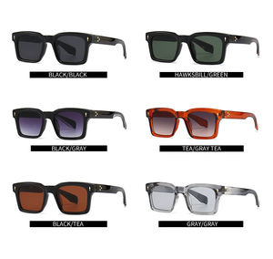MS CP6025 Retro Durable Square Men PC Marcos Gafas de sol Moda Gafas de sol <span class=keywords><strong>maduras</strong></span> Logotipo popular Gafas personalizadas - Product Image 4