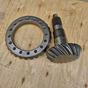 Pièces <span class=keywords><strong>de</strong></span> camion : Couronne et pignon <span class=keywords><strong>de</strong></span> différentiel d'essieu arrière, 8 dents, 46 dents, 17/28, Engrenage conique d'essieu arrière - Product Image 1