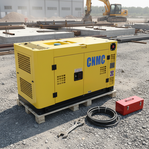 Generador diésel de 25kVA y 20kW del Grupo <span class=keywords><strong>CNMC</strong></span> con garantía global, controlador Smartgen de salida monofásico de CA, frecuencia de 60 Hz - Product Image 1
