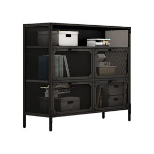 モダンな4ドアワインキャビネットカスタマイズ可能な色家庭用家具リビングルーム & ホテルベッドルーム - Product Image 1