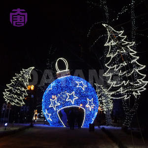 Arche lumineuse LED entièrement personnalisable, étanche IP65, pour intérieur/extérieur, décorations de Noël et célébrations toute l'année. - Product Image 3