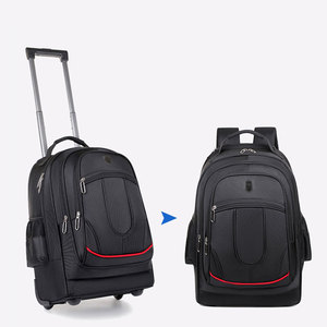 Zaino Trolley di Alta Qualità con Ruote, Borsa da Viaggio Impermeabile in Oxford, Zaino Scolastico all'Ingrosso - Product Image 5