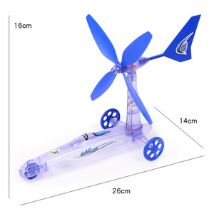 Kit d'expérimentation scientifique automobile en ABS durable avec hélice, projet d'apprentissage Montessori pratique, unité de découverte d'ingénierie junior en boîte - Product Image 4