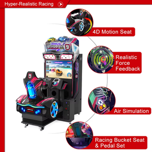 アスファルト9 DX ゲーミングカー アーケードレーシングカーゲームマシン カーレーシング機器 アーケードレーシングカー ゲームルーム - Product Image 3