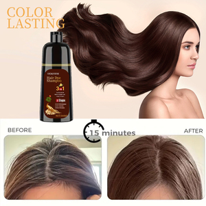 D. Màu lâu dài nhanh đen tóc dầu gội đầu, thảo dược tự nhiên chiết xuất màu tóc nhuộm, tinh khiết Argan dầu Thuốc nhuộm tóc Kem - Product Image 1