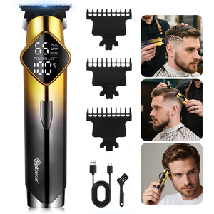Hatteker HT-6132 - Cortapelos Eléctrico Digital LCD para Hombre, Tijeras de Estilismo para Cabello, Recortadora Corporal con Degradado para Hombres - Product Image 4