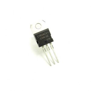 L7824CV 24V ตัวควบคุมแรงดันไฟฟ้าแบบสามขั้ว TO-220 7824 ของใหม่และของแท้พร้อมส่ง - Product Image 1