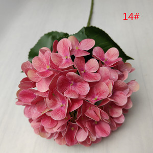 Real Touch 3D impreso Flor de <span class=keywords><strong>Hortensia</strong></span> Artificial hecha a mano <span class=keywords><strong>Hortensia</strong></span> grande <span class=keywords><strong>Hortensia</strong></span> para graduación Back School Año Nuevo chino - Product Image 4