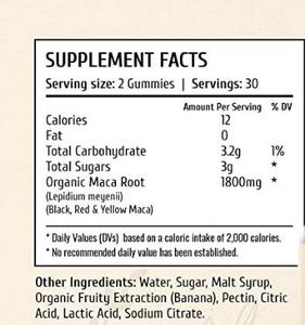 Solo para Mayoristas, Sin Venta al Público: Gomitas de Maca Negra, Raíz de <span class=keywords><strong>Ginseng</strong></span> y Vitamina C para Hombres, con Energía Superior, Grado Alimenticio - Product Image 3