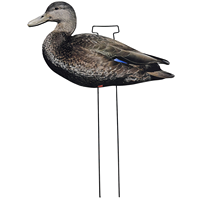 Vente en gros de leurres de chasse en forme de canard, personnalisés, en plastique, réalistes, anti-reflets, avec impression UV